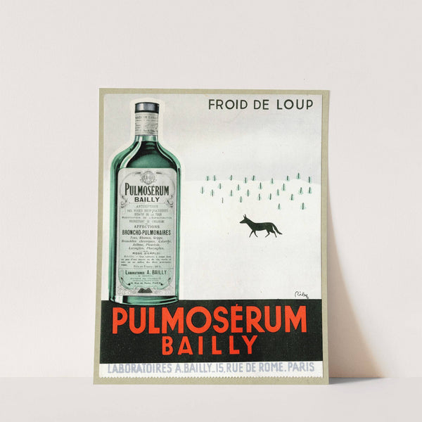 Pulmosérum (1910-1950) by Laboratoires Bailly
