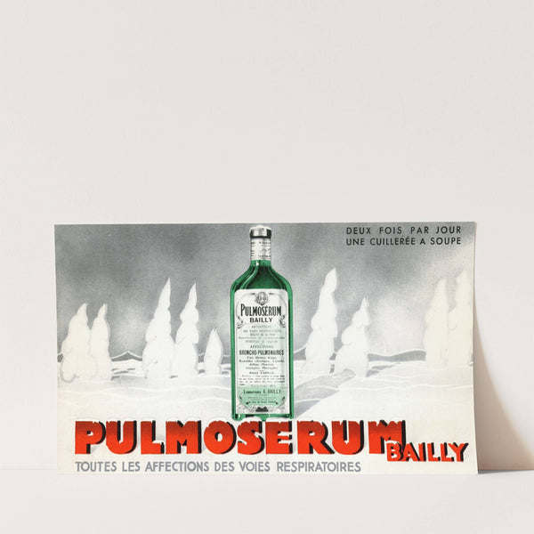 Pulmosérum (1910-1950) by Laboratoires Bailly
