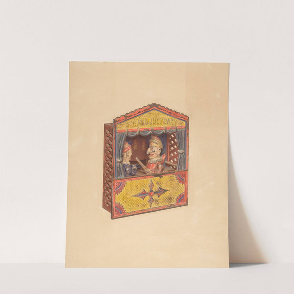 Punch and Judy Penny Bank by Cushman Parker