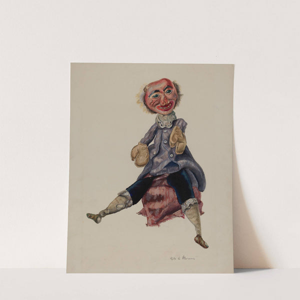 Punch Boxer with Blue Coat by Ruth Abrams