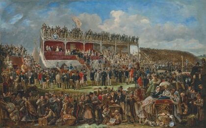 Punchestown Races, 1868