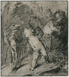 Putti met hazewindhond