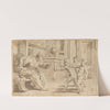 Putti Testing a Man&#039;s Perception of Depth by Peter Paul Rubens