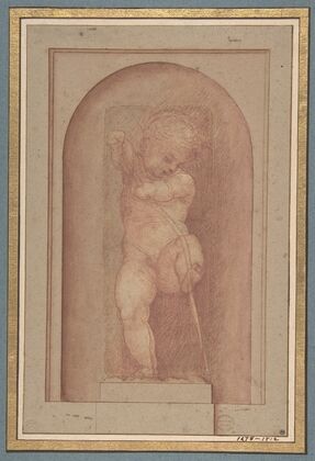 Putto Bending a Bow