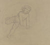 Putto between vines