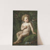 Putto Feeding A Strawberry To A Bird by Nathanaël Schmitt