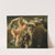 Putto mit Blumengewinde und Spruchband by Peter Strudel