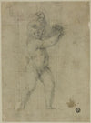 Putto with Raised Arms