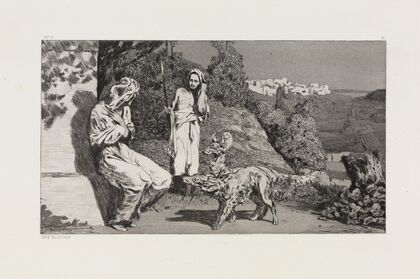 Pyramus und Thisbe II (Rettungen Ovidischer Opfer, Opus II, Blatt 3)