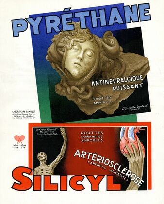 Pyréthane. Silicyl (1910-1950)