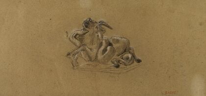Python et gnou (19th century)