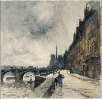 Quai de Béthune et pont de la Tournelle