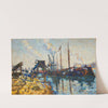 Quai de la Seine à Paris (1887) by Armand Guillaumin