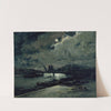 Quai de la Seine, Paris, au Clair de Lune (1898) by Frank Myers Boggs