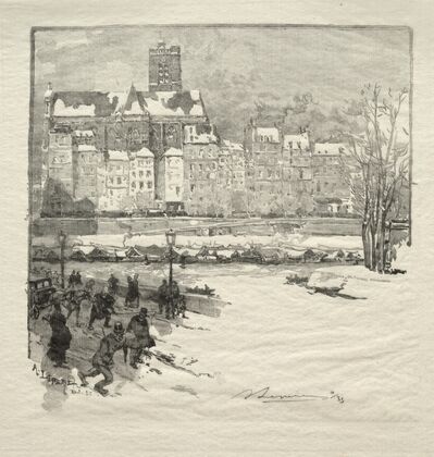 Quai de l’Hôtel de Ville (1886)