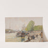 Quai de Passy by Eugène Galien-Laloue