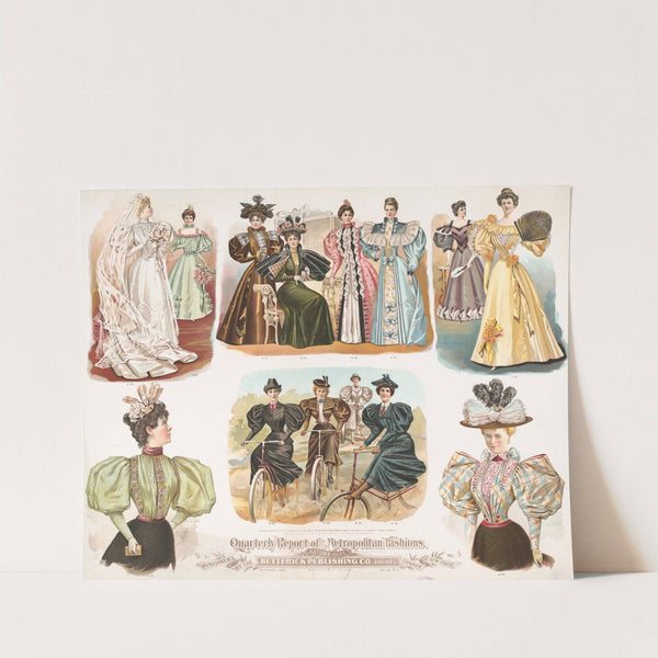 Quarterly report of metropolitan fashions. Autumn, 1895 by Anonymous