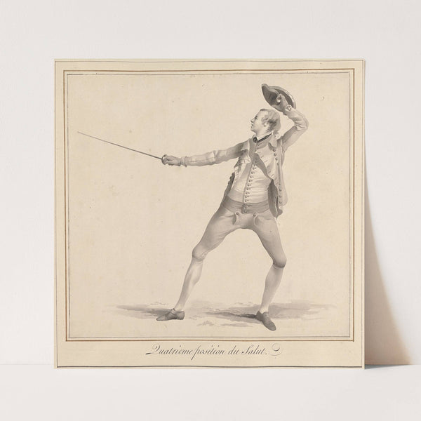 Quatrieme Position du Salut (1763) by James Gwin
