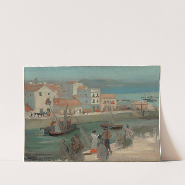 Quayside at Algeciras, Spain (1905) by Charles Conder
