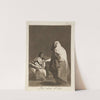 Que viene el Coco. (Here comes the bogey-man.) (1796-1797) by Francisco de Goya
