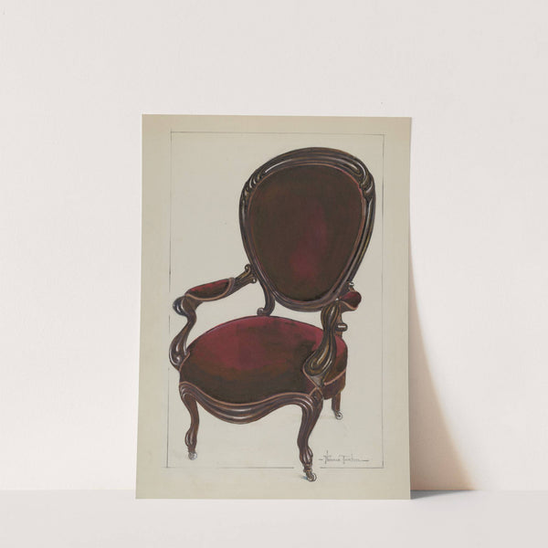Queen Anne Chair by Florence Truelson