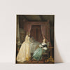 Queen Kristina of Sweden Visiting Professor Saumaise (1794) by Niklas Lafrensen