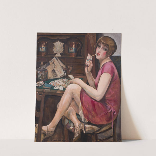 Queen of Hearts – Portrait of Lili by Gerda Wegener