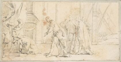 Queen of Port City Receiving Envoys (1696–1770)