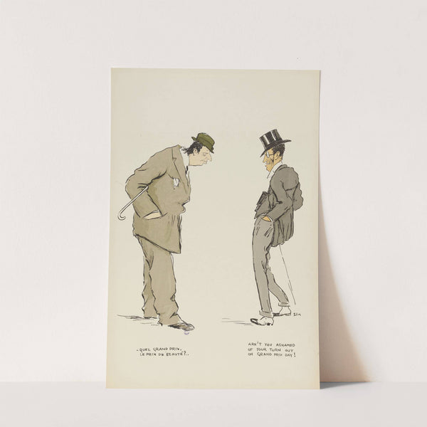 Quel grand prix, le prix de beauté (1900-1934) by Georges Goursat (Sem)