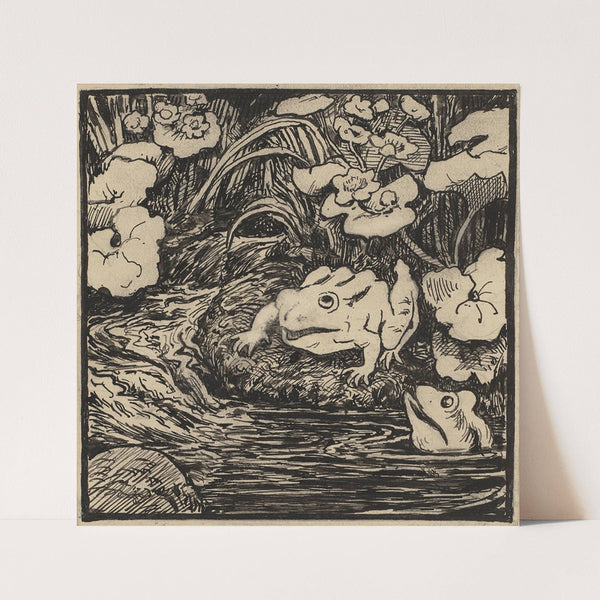 Quelle (ca 1905) by Hans Thoma