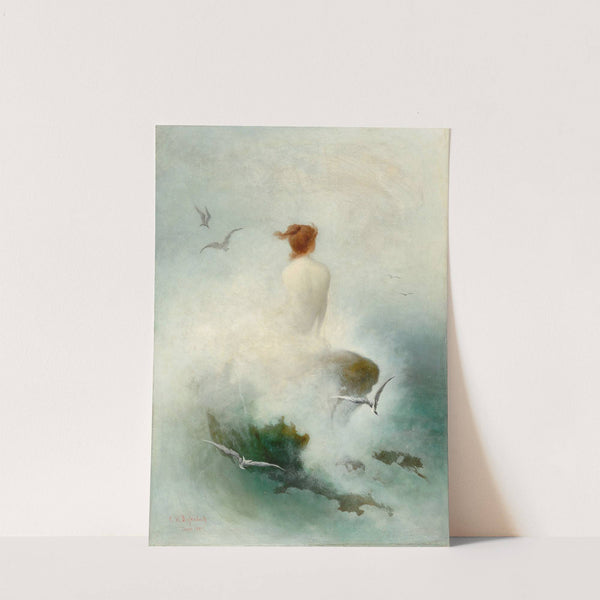Question to the stars (1901) by Karl Wilhelm Diefenbach