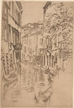 Quiet canal (1879)