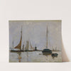 Quiet Harbor, Holland (circa 1881) by John Henry Twachtman