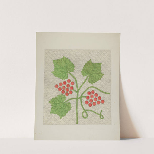 Quilt - Grape Pattern by Cora Parker