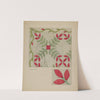 Quilt (Red and Green Leaves) by Charles Roadman