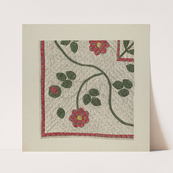 Quilt – Tulip Pattern by Alice Cosgrove