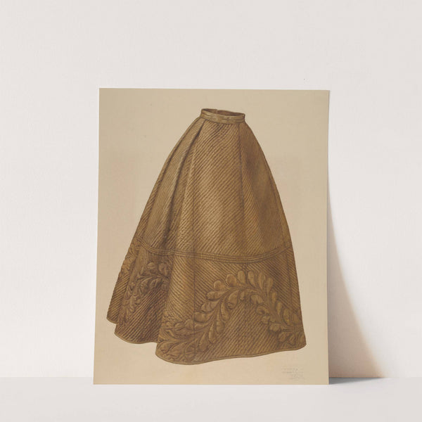 Quilted petticoat by Julie C. Brush