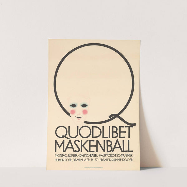 Quodlibet Masekenball (1926) by Robert Stöcklin