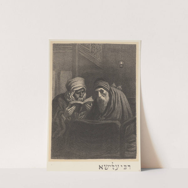 Rabbi Elischa L’Aveugle by Alphonse-Jacques Levy