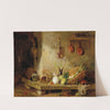 Rabbits in the Larder by Eugene Cottin