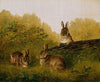 Rabbits on a Log (1897)