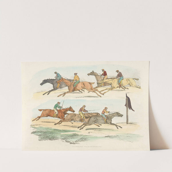 Race (1817-1818) by Henry Thomas Alken