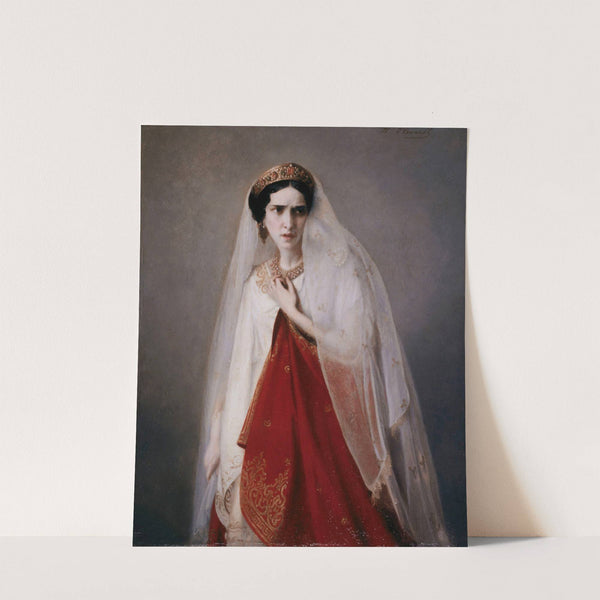 Rachel (1821-1858), dans le rôle de Phèdre by Frédérique Emilie-Auguste O&#039;Connell