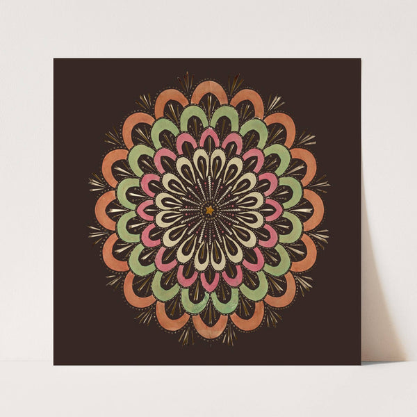 Radiating Raindrop Pattern (ca. 1780)