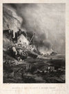 Radoub d’une barque à marée basse (1833)