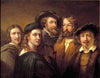 Rafael, Rembrandt Harmensz. van Rijn, Nicolas Poussin, Albrecht Dürer and Peter Paul Rubens