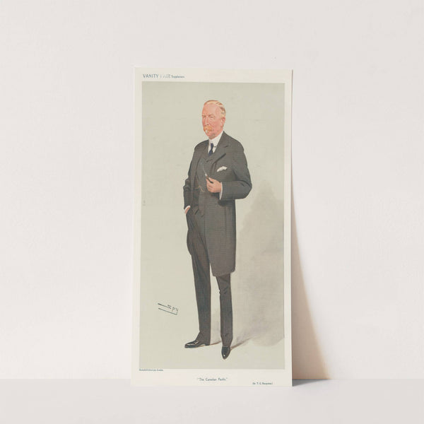 Railway Officials – ‘The Canadian Pacific’. Sir Thomas Shaughnessy. 26 August 1908 (1908) by Leslie Matthew Ward