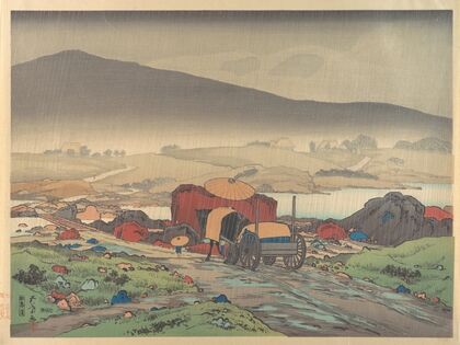 Rain at Yabakei (1918)