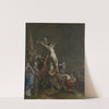 Raising of the Cross (1683) by Adriaen Backer