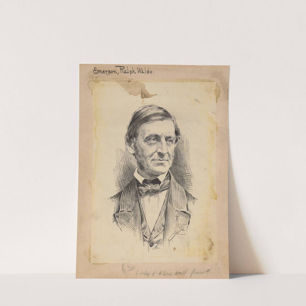 Ralph Waldo Emerson by Jacques Reich